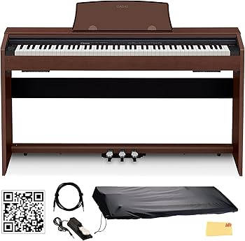 Amazon.com: Casio Privia PX770BN 88-Key Digital Piano - Brown