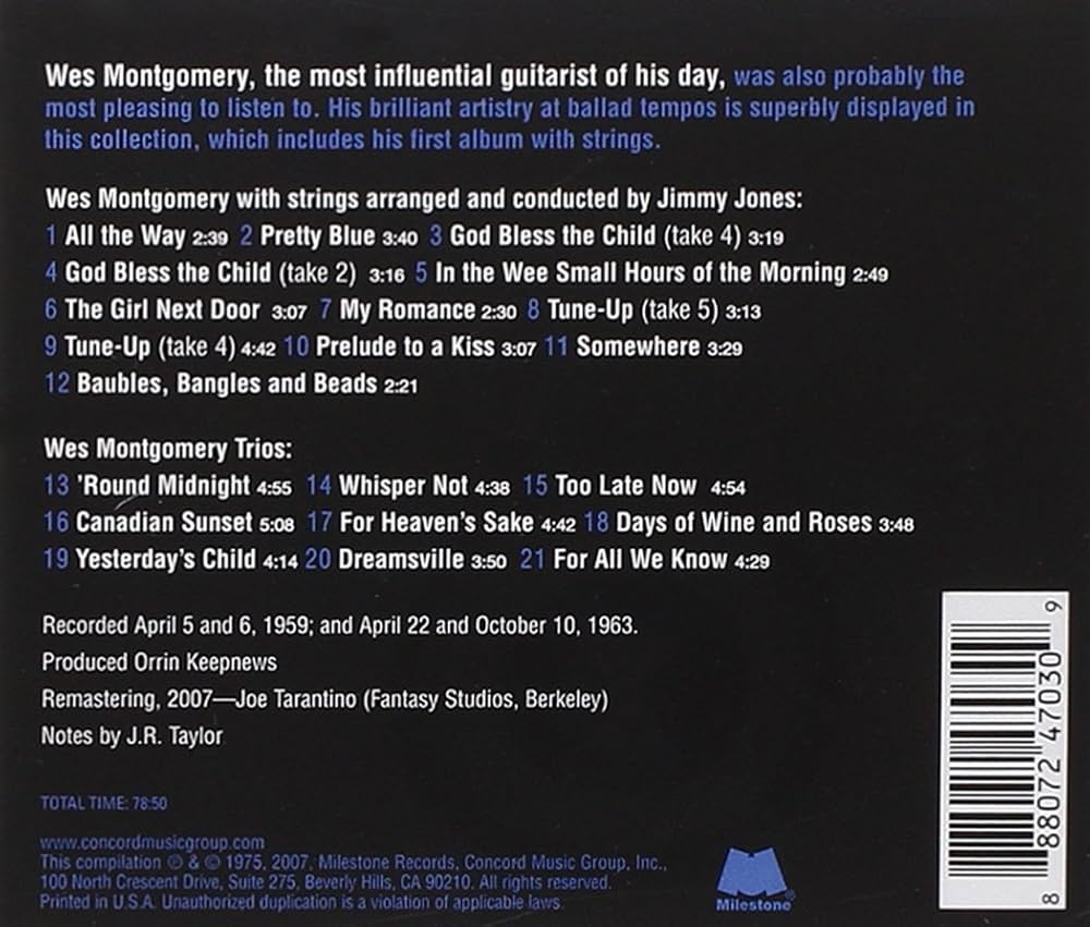 MONTGOMERY,WES - Pretty Blue - Amazon.com Music