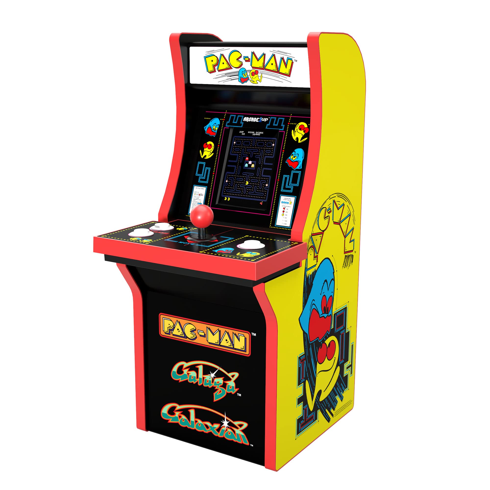 Amazon.co.jp: Arcade1Up Pac-Man Collector's Cade 1 Player Yellow