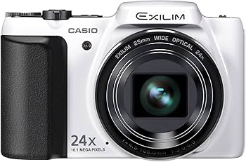 Amazon | CASIO デジタルカメラ EXILIM 1610万画素 24倍 ホワイト EX