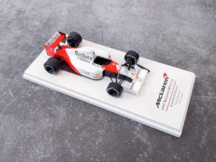 Amazon | TSM MODEL 1/43 MCLAREN MP4/6#1 BRAZILIAN GP WINNER AYRTON