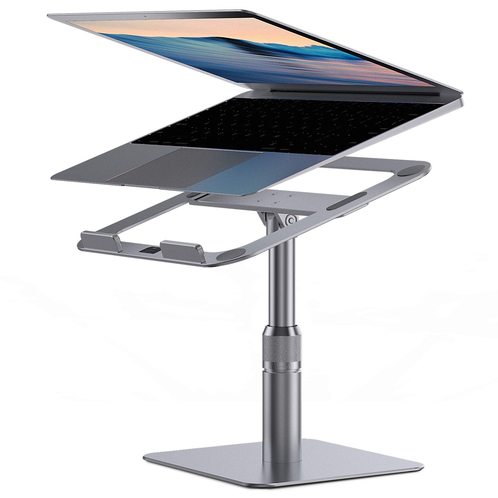 Amazon.co.jp: Almoz ノートパソコンスタンド PCスタンド 360回転式