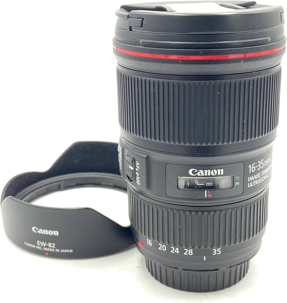 Canon EF 16-35mm f/4L IS USM SLR Schwarz - Kameraobjektive (SLR