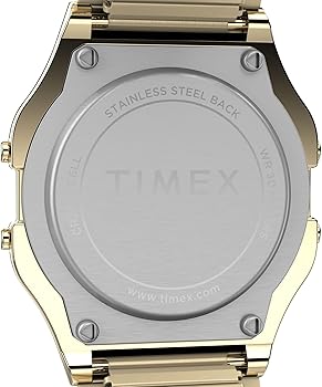 Amazon.com: Timex Men's T78677 Classic Digital Gold-Tone Stainless