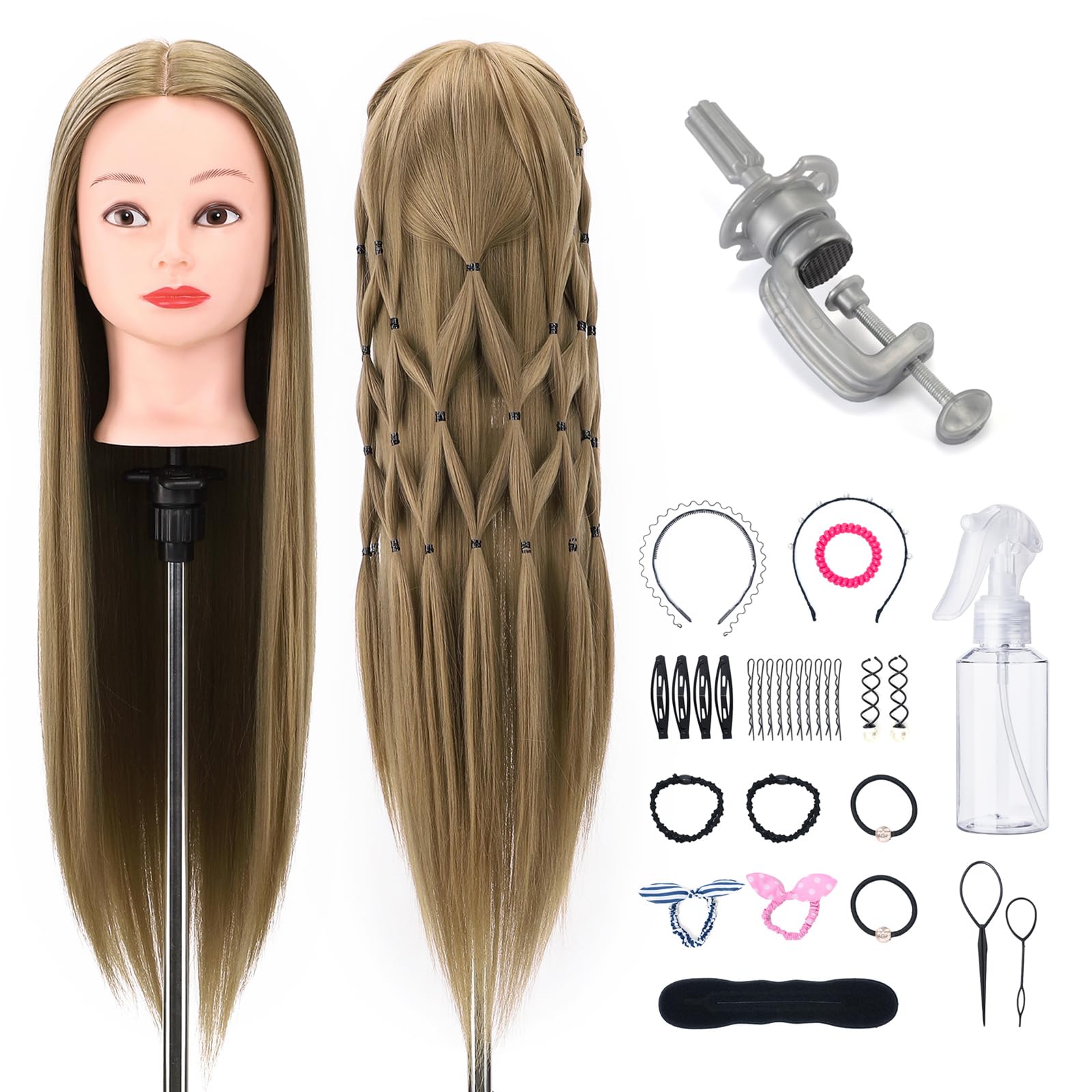 Amazon.co.jp: Neverland Beauty カットウィッグ 練習用 女性 26