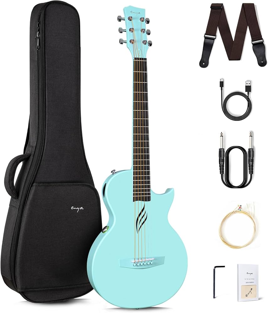 Enya NOVA Go SP1 Carbon Fiber Acoustic Electric Guitar with Smart
