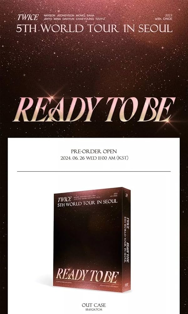 TWICE, TWICE, TWICE - TWICE 5TH WORLD TOUR [READY TO BE] IN SEOUL