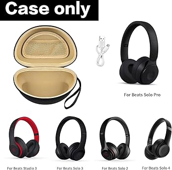 Amazon.com: Hard Travel Case Compatible with Beats Solo 4, Studio