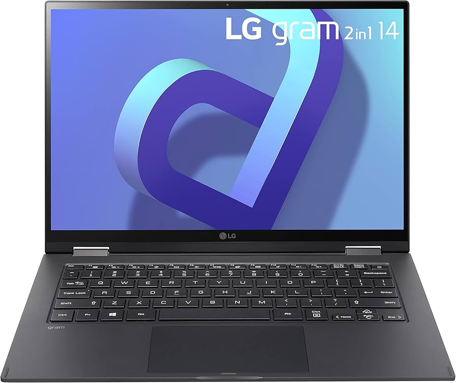 Amazon.com: LG gram (2022) 14T90Q 2-in-1 Tablet Laptop, 14