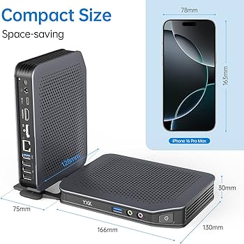 Amazon.com: Yxk S15 UItra Mini PC,12th Gen Alder Lake- N100(up to