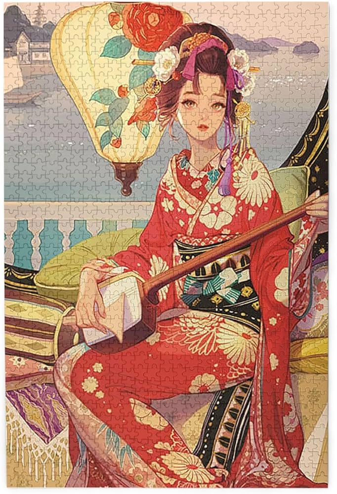 Amazon.co.jp: 竹久夢二8 パズル 良質な木製パズル 装飾 学生 子供