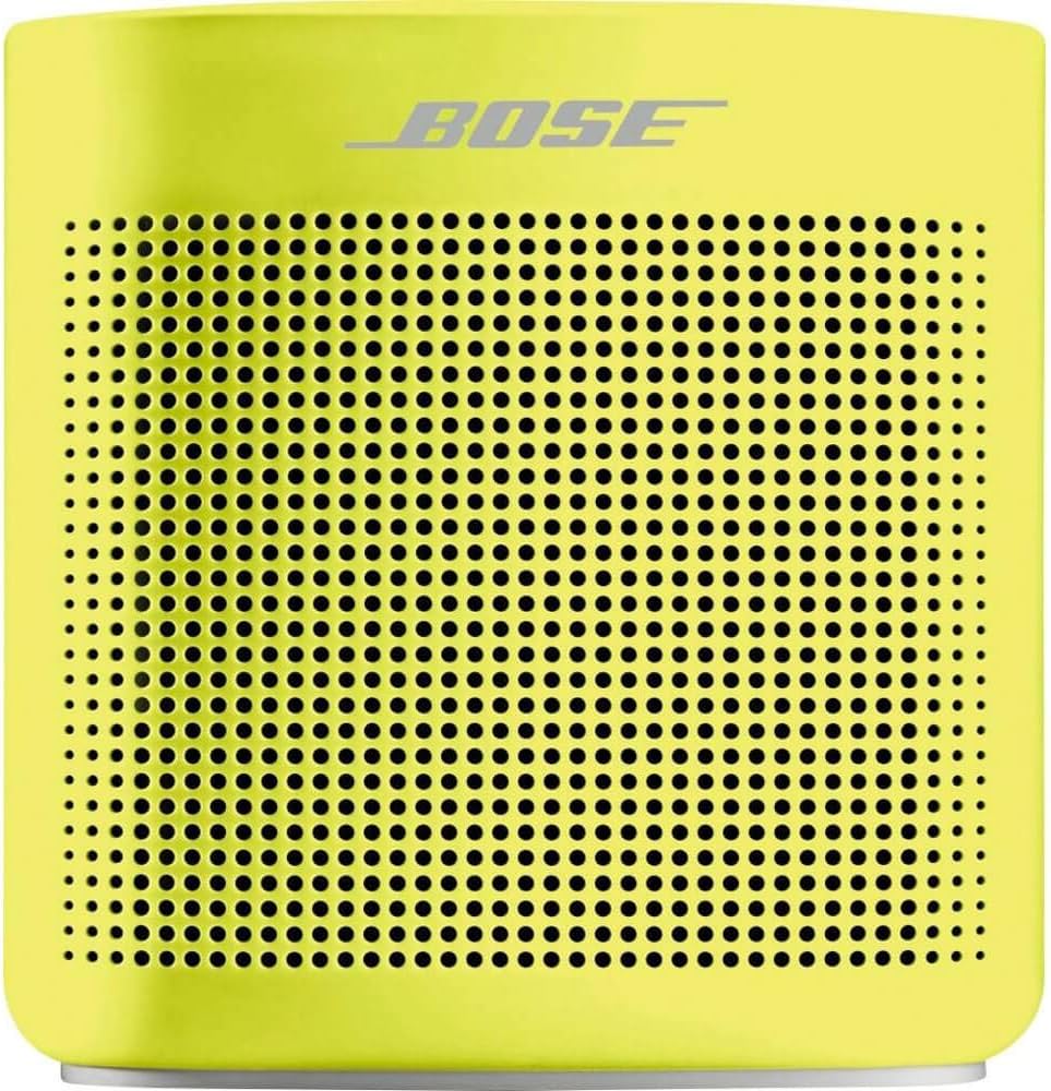 Bose SoundLink Color Bluetooth Speaker II - Yellow Citron : Amazon