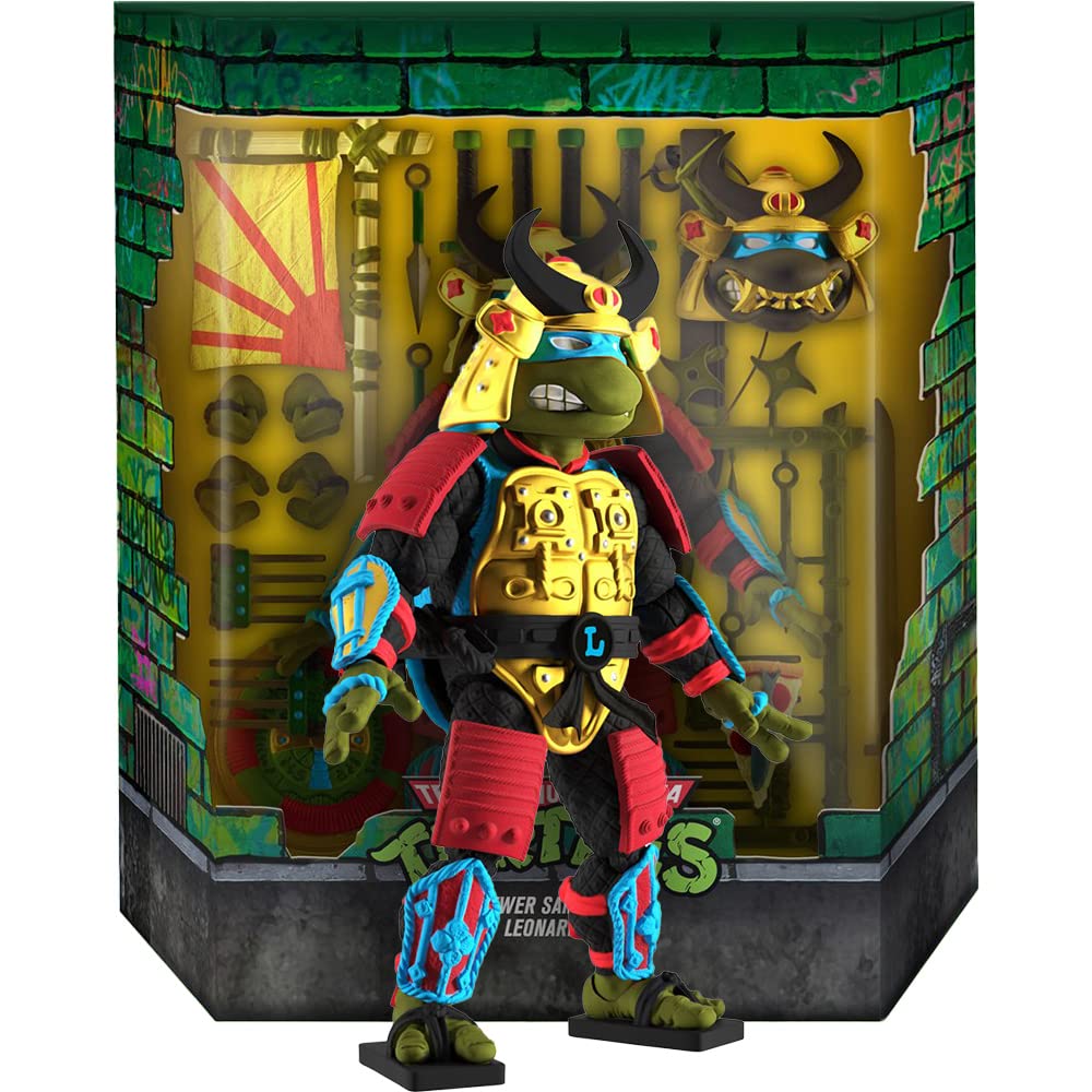 Amazon.com: Super7 Sewer Samurai Leonardo T.M.N.T Ultimates Mini