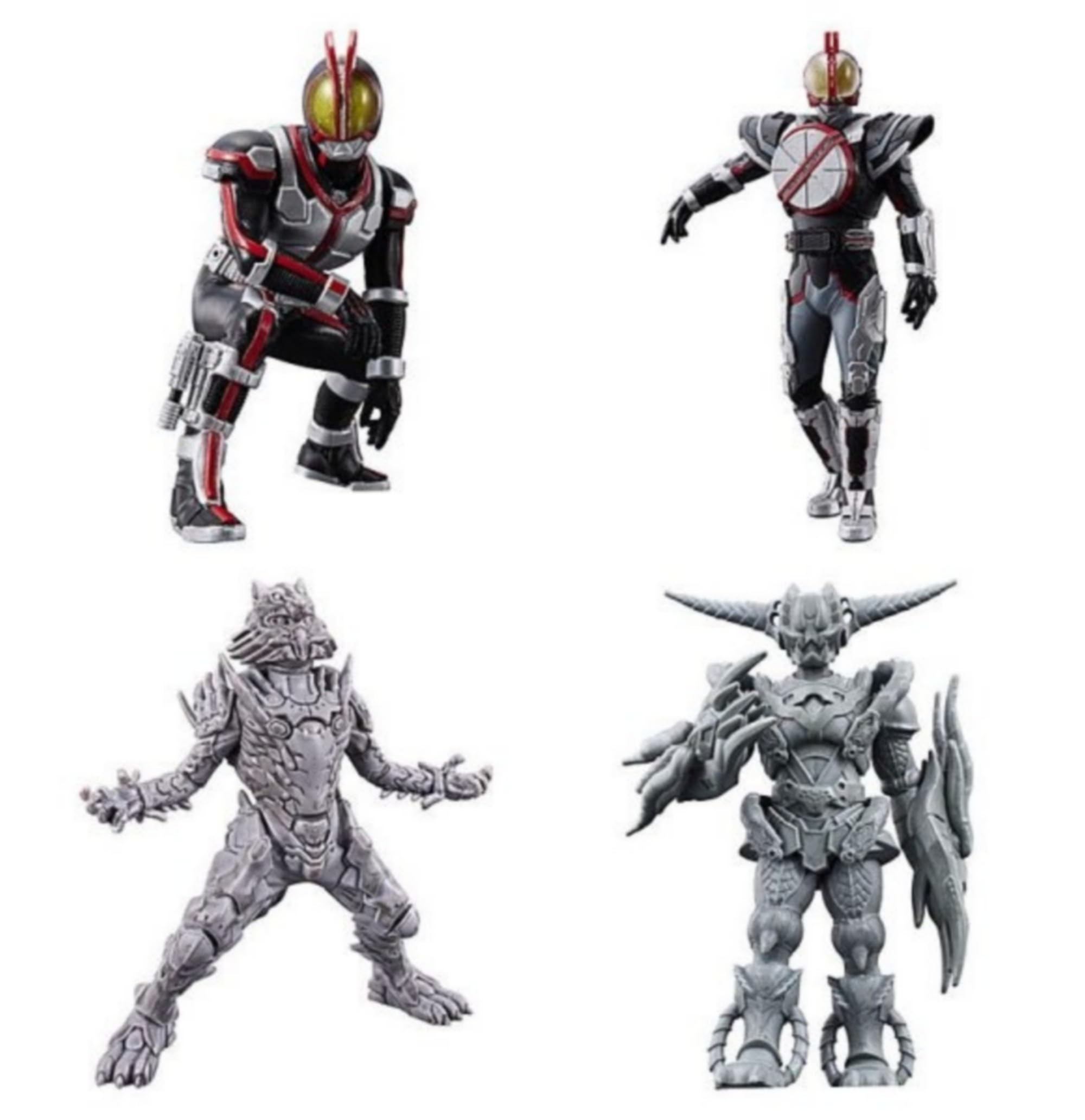 Amazon.co.jp: HG 仮面ライダー555 vol.1 × 全4種セット フルコンプ