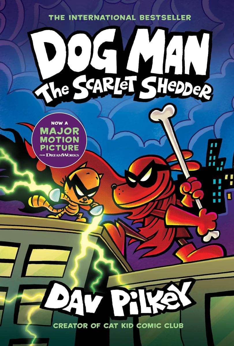 Amazon | The Scarlet Shedder (Dog Man, 12) | Pilkey, Dav