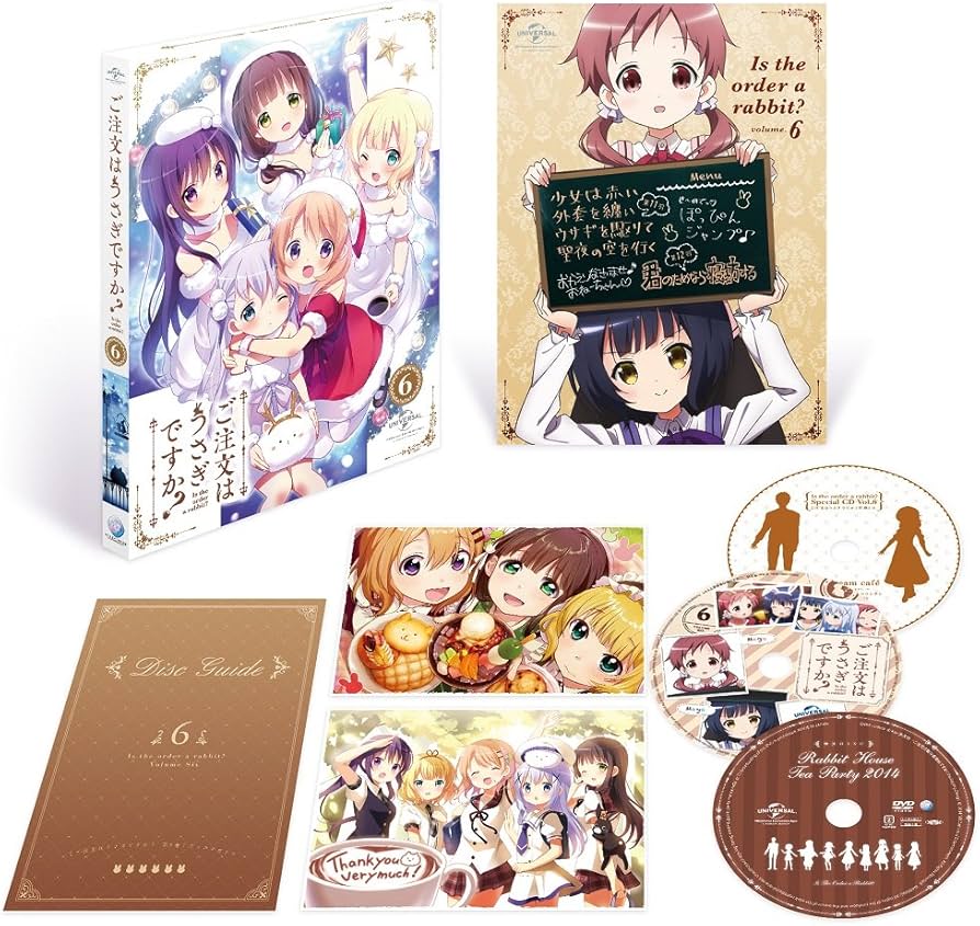 Amazon.co.jp: ご注文はうさぎですか?第6巻(スペシャルイベント収録DVD