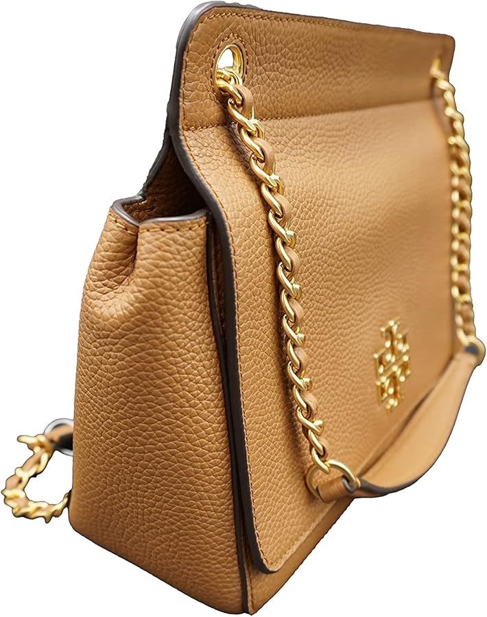 Tory Burch 82411 Bark/Gold Tone Hardware Britten Flap Women's