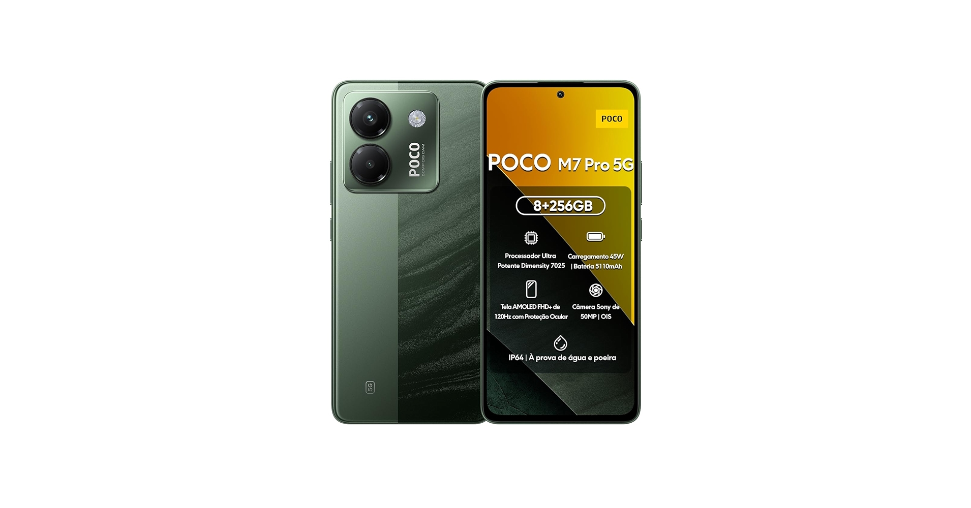 Amazon.com: Poco M7 Pro 5G (256GB + 8GB) (for Tmobile Mint Tello