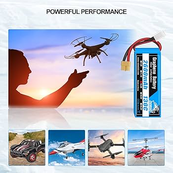 Amazon.co.jp: Yowoo 2パック LiPoバッテリー 14.8V 2600mAh 130C 4S
