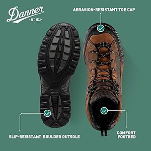 Amazon.com | Danner Radical 452 5.5” Waterproof Hiking Boots for