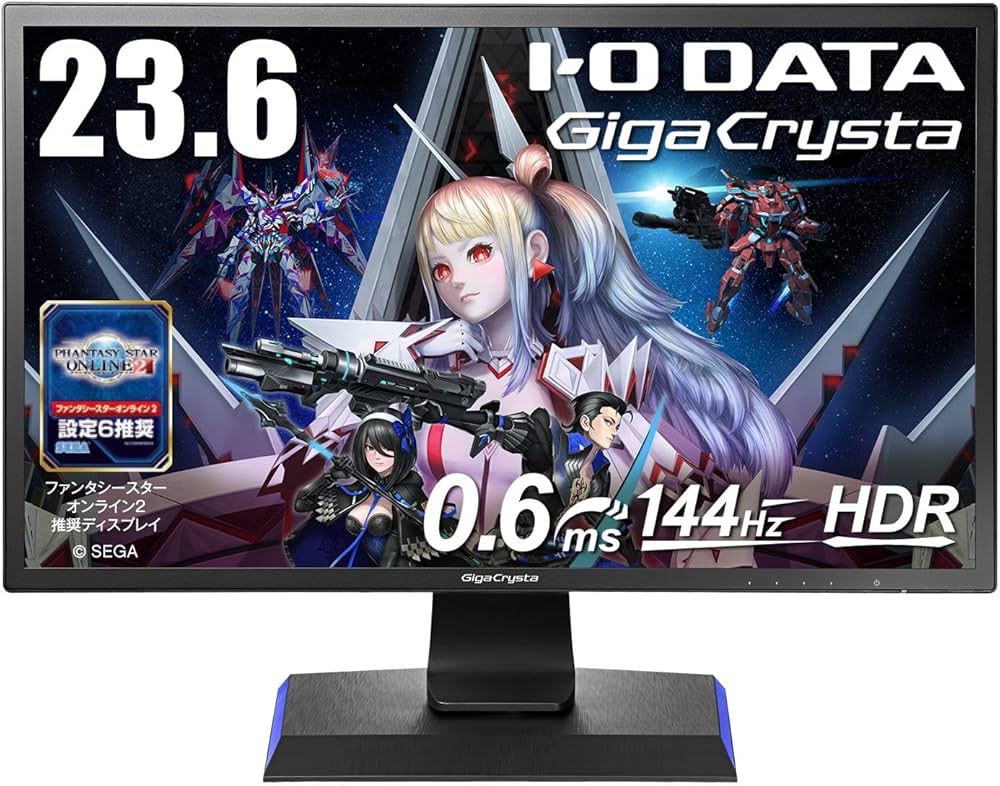 Amazon.co.jp: IODATA EX-LDGC242HTB Gaming Monitor 23.6
