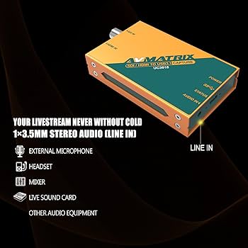 Amazon.com: AVMATRIX UC2018 HDMI/SDI to USB3.1 Type-C Video