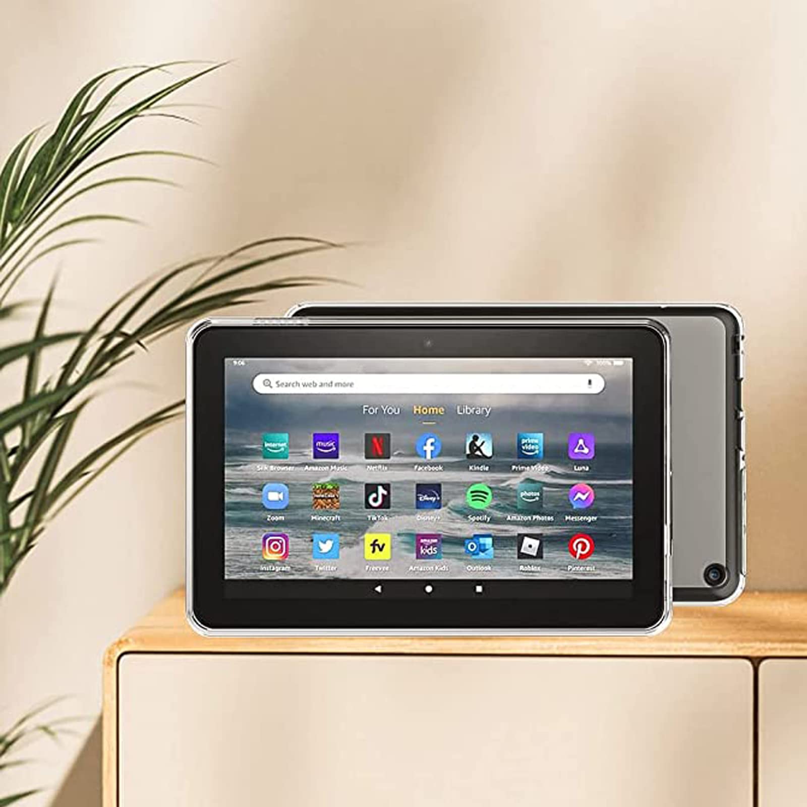 Amazon.co.jp: For Fire HD 8 2024/2022/2020 ケース Amazon Fire HD 8