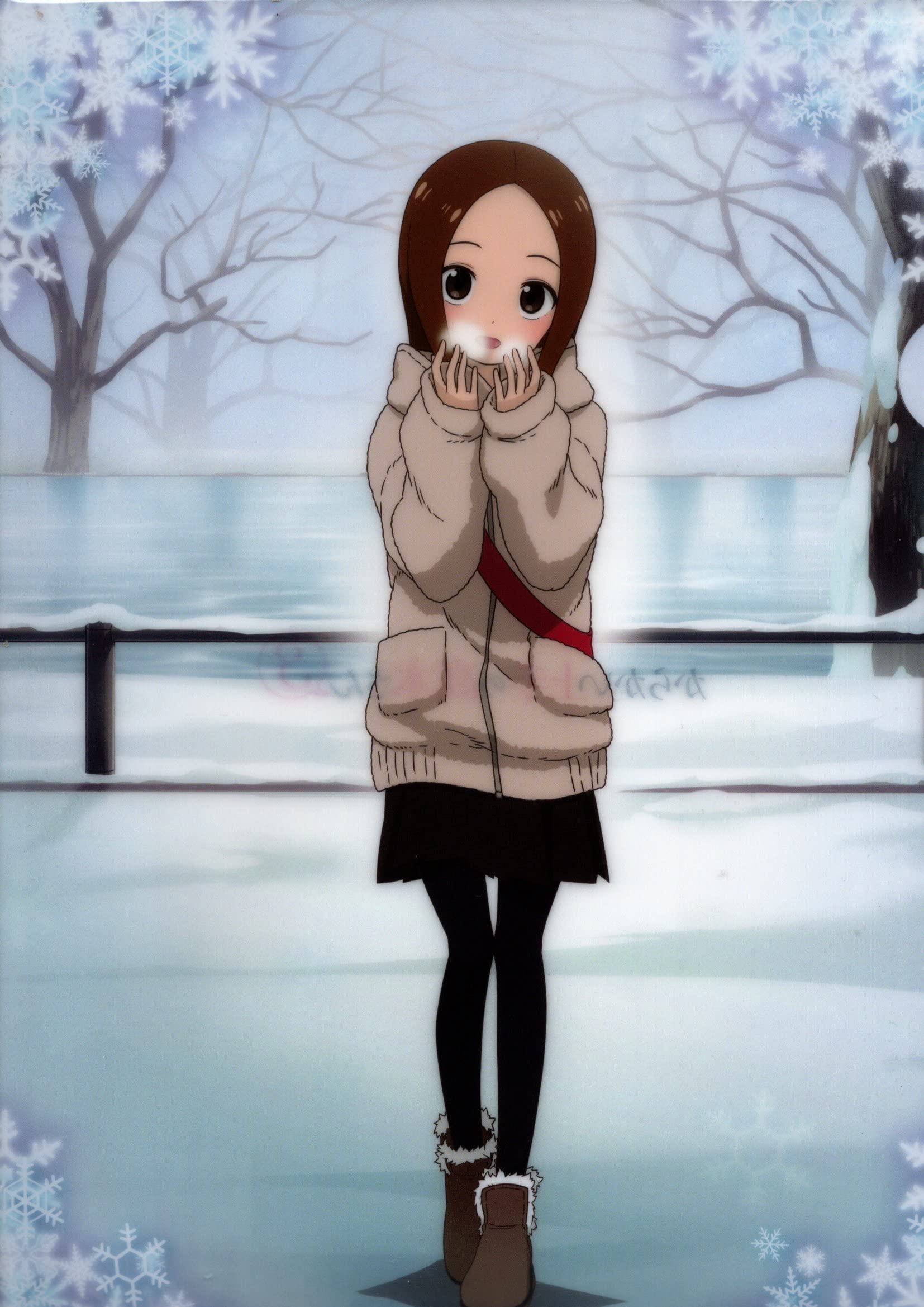 Amazon | クリアファイル からかい上手の高木さん 3 冬 | フラット