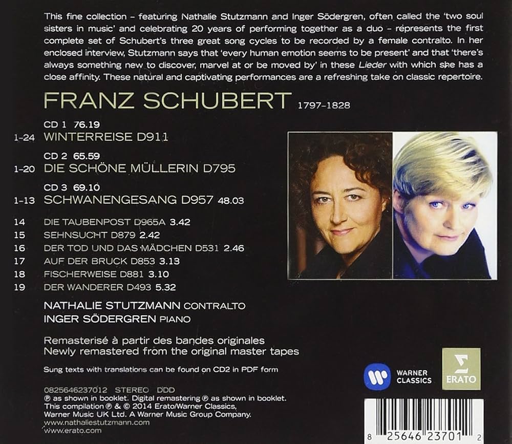 Amazon.co.jp: シューベルト:三大歌曲集: ミュージック
