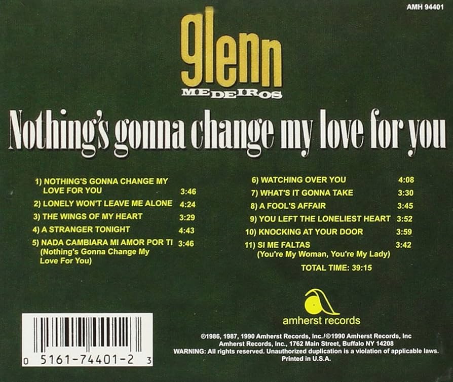 Amazon.co.jp: Nothing's Gonna Change My Love for You: ミュージック