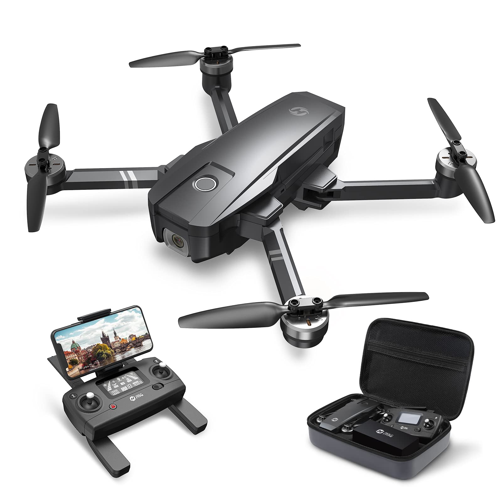 Amazon.co.jp: Holy Stone ドローン GPS搭載 折り畳み 4K広角カメラ