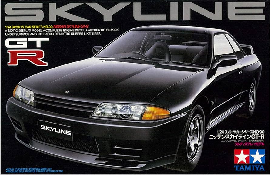 Amazon.com: Tamiya 24090 1/24 Nissan Skyline GTR : Arts, Crafts