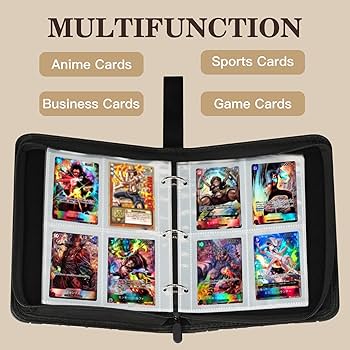 Amazon.co.jp: トレーディングカードバインダー アニメカード4ポケット