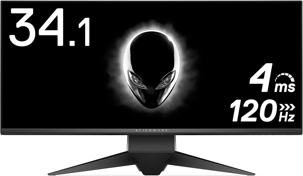 Amazon.co.jp: ALIENWARE ゲーミングモニター 34.1インチ AW3418DW(3