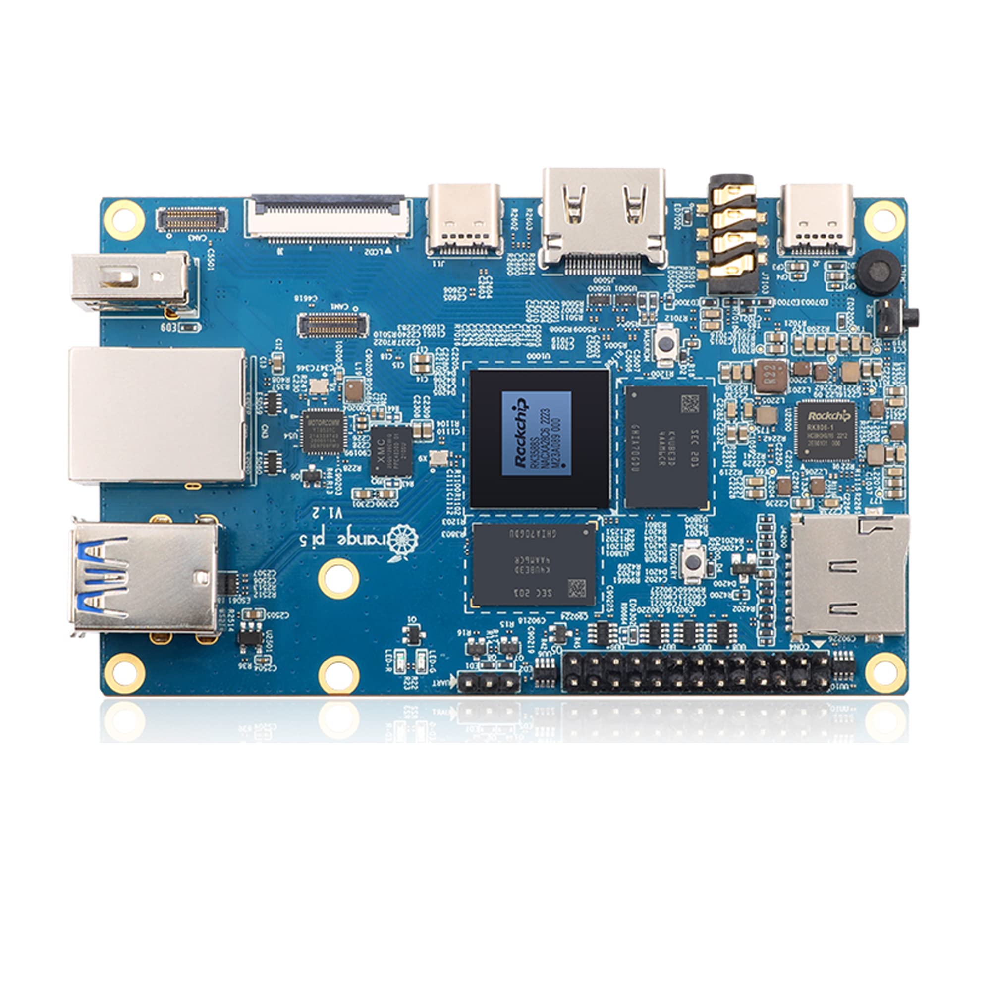 Amazon.co.jp: Orange Pi 5 4GB/8GB/16GB シングル ボード、WiFi+BT+