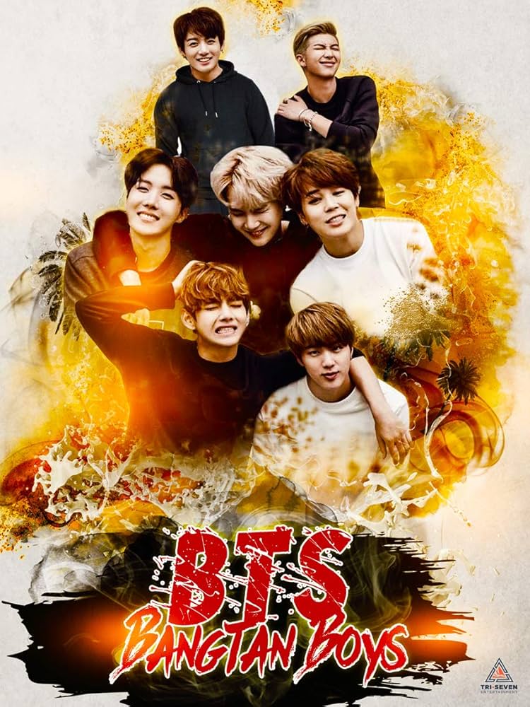 777 Tri-Seven Entertainment BTS Poster Bangtan Boys Wall Art Print