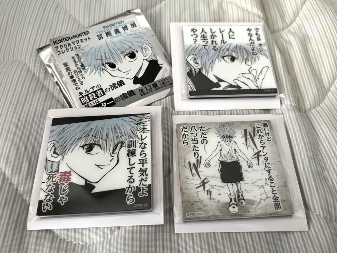Amazon.co.jp: 冨樫義博展 冨樫展 HUNTER×HUNTER キルア マグネット 3
