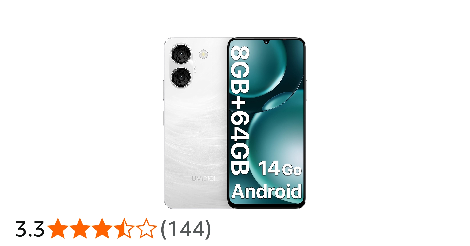 Amazon | UMIDIGI G9A simフリー スマホ 本体 8GBRAM+64GB/1TB拡張