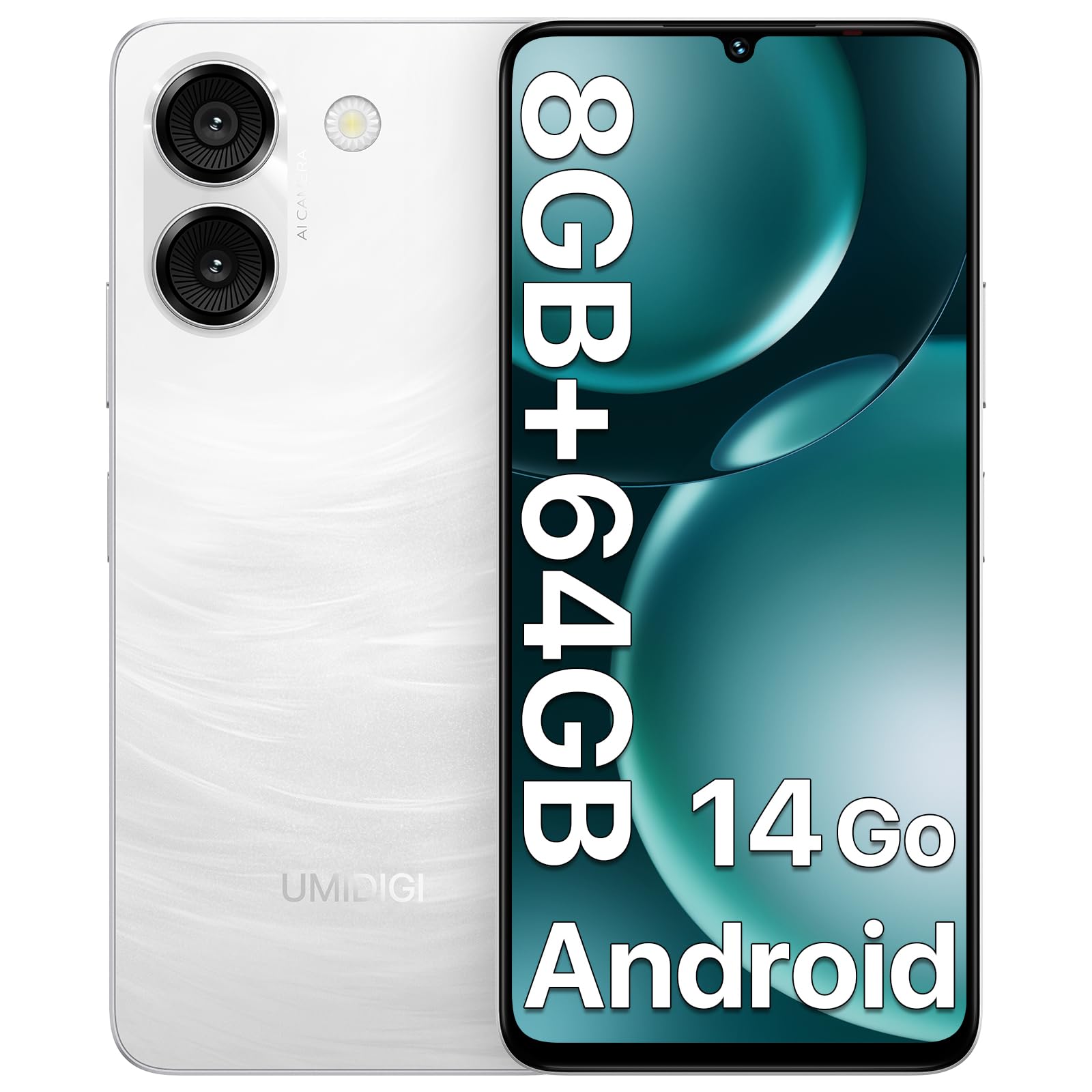 Amazon | UMIDIGI G9A simフリー スマホ 本体 8GBRAM+64GB/1TB拡張