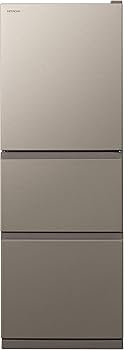 Amazon | 日立 冷蔵庫 265L 3ドア 右開き 幅54cm まんなか野菜室 R