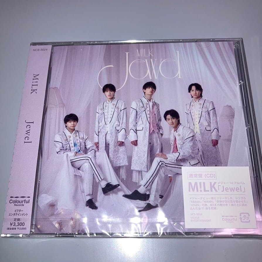 Amazon.co.jp: M!LK Jewel アルバム 初回限定盤 A B 通常盤 3形態