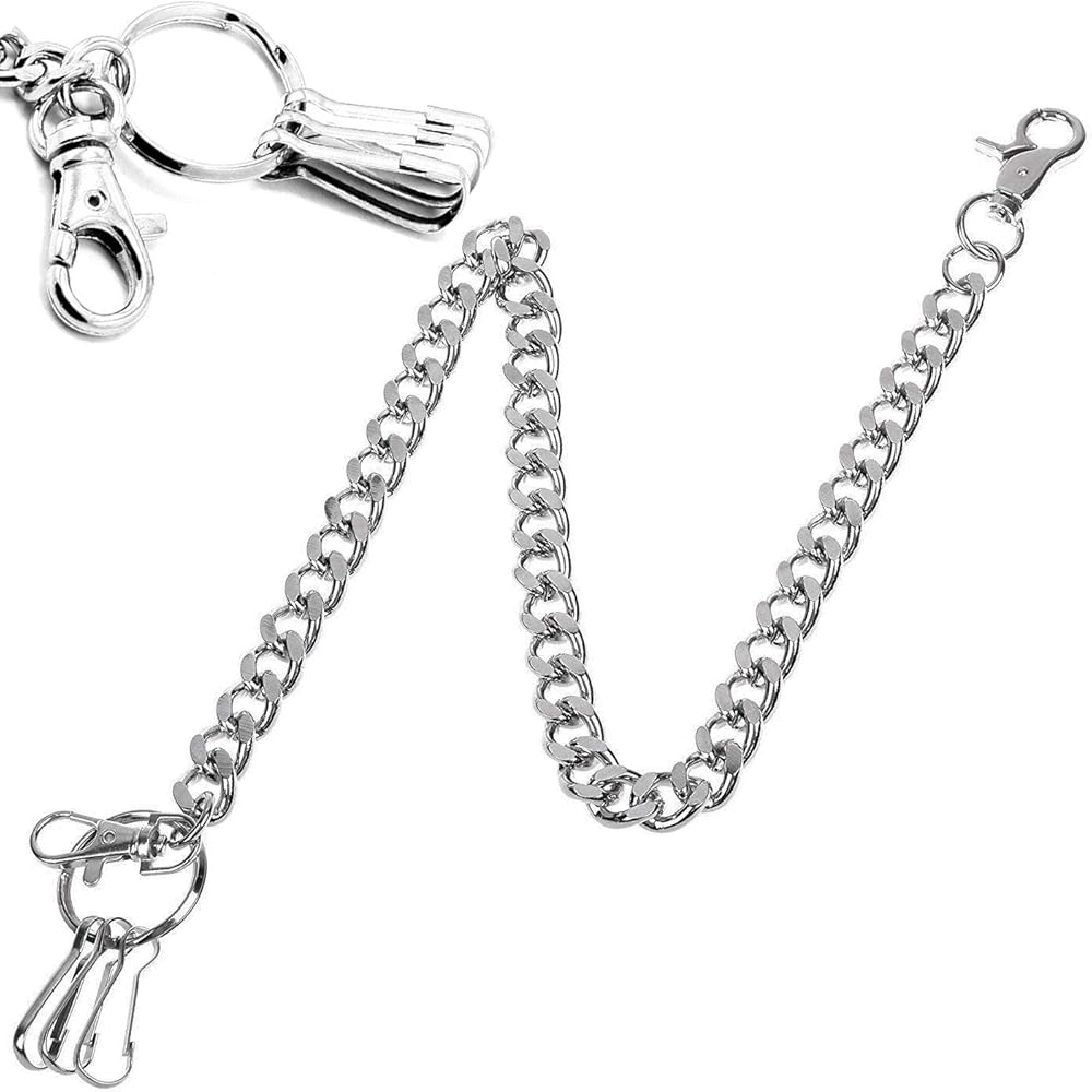 IDLanyard Keychain Heavy Duty Wallet Chain 23 Inch Pocket Key