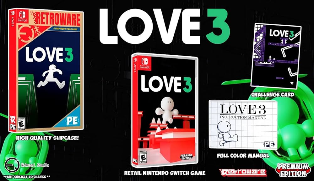 Amazon.com: Premium Edition Games LOVE 3 - For Nintendo Switch