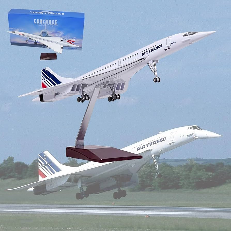 Amazon.co.jp: 19.7インチ 1:125 エールフランス コンコルド モデル