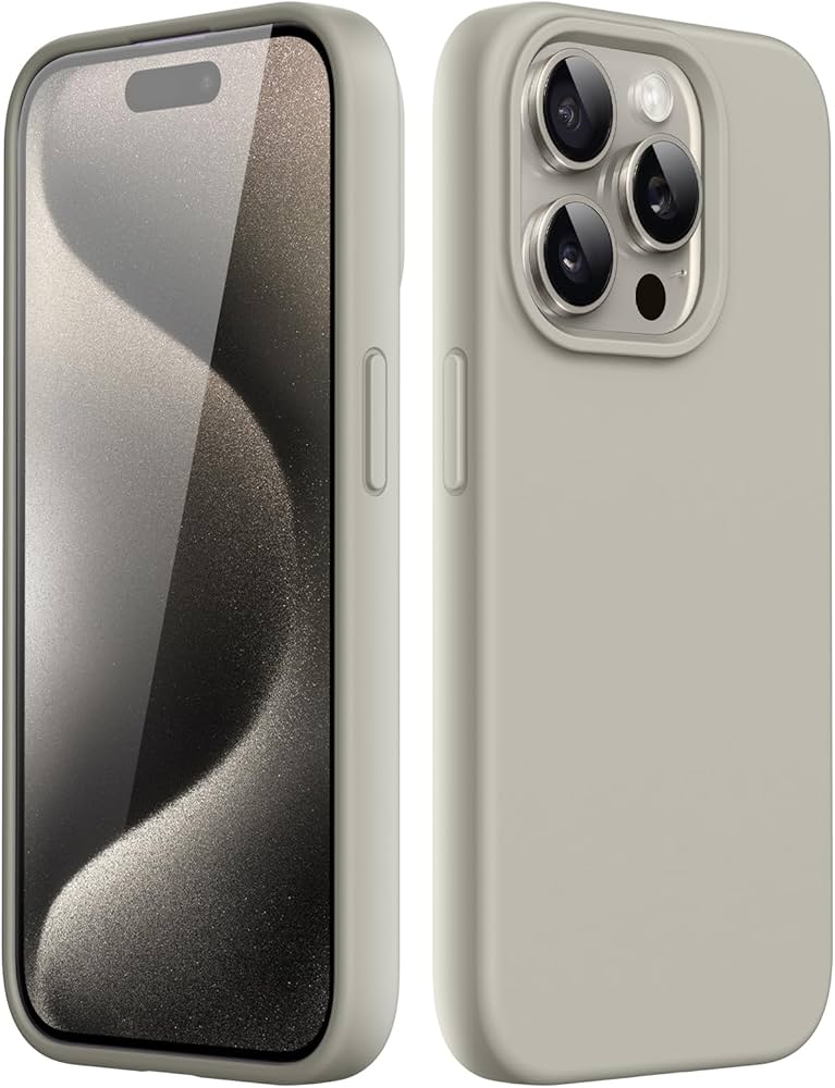 Amazon.co.jp: JETech iPhone 15 Pro 6.1インチ用 シリコンケース