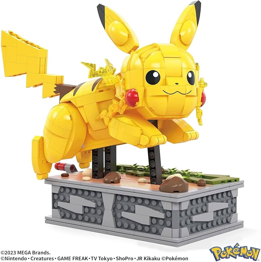 Amazon.co.jp: メガブロック(MEGA BLOKS) ポケモン ピカチュウが走る