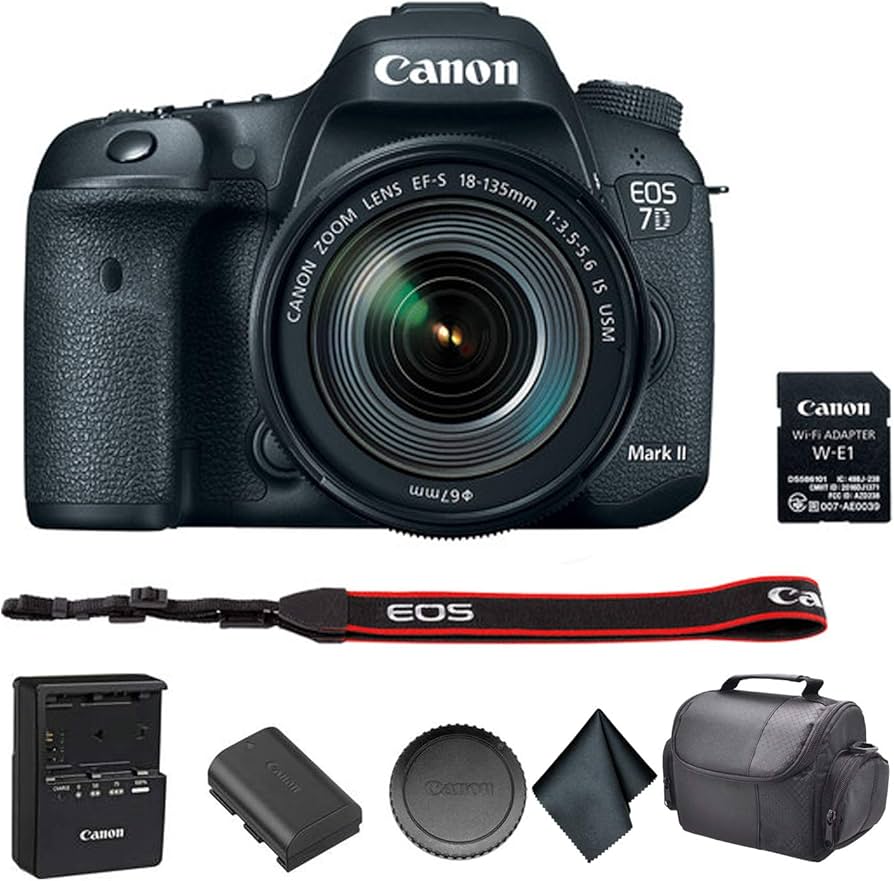 Amazon Canada: Canon EOS 7D Mark II DSLR Camera with 18-135mm f