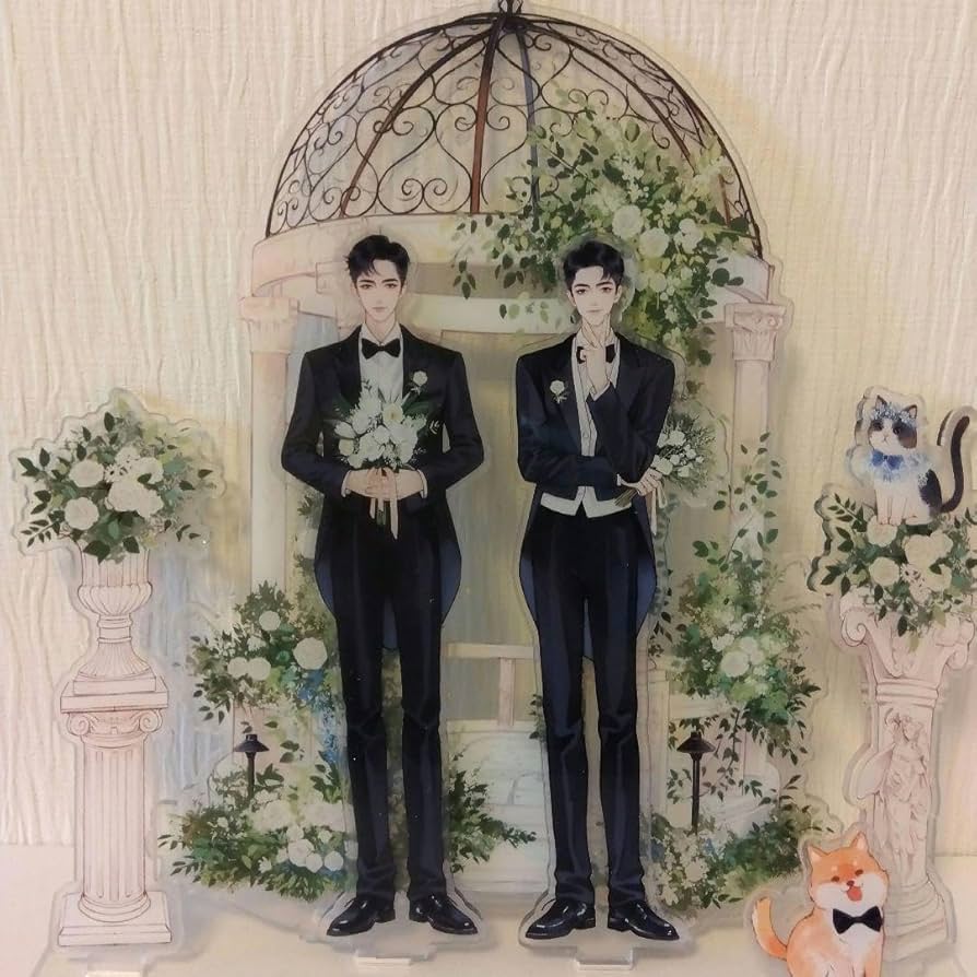 Amazon.co.jp: bjyx 王一博 肖戦 陳情令 婚礼 アクスタセット 背景