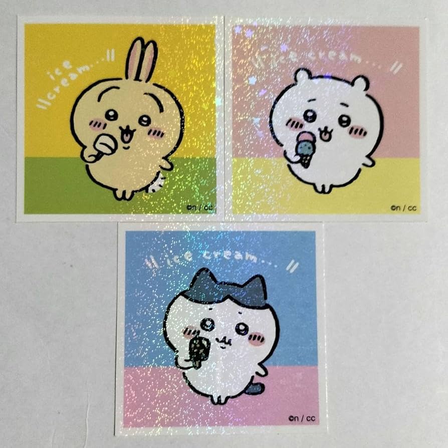 Amazon.co.jp: ちいかわ シールコレクション ステッカー ハチワレ