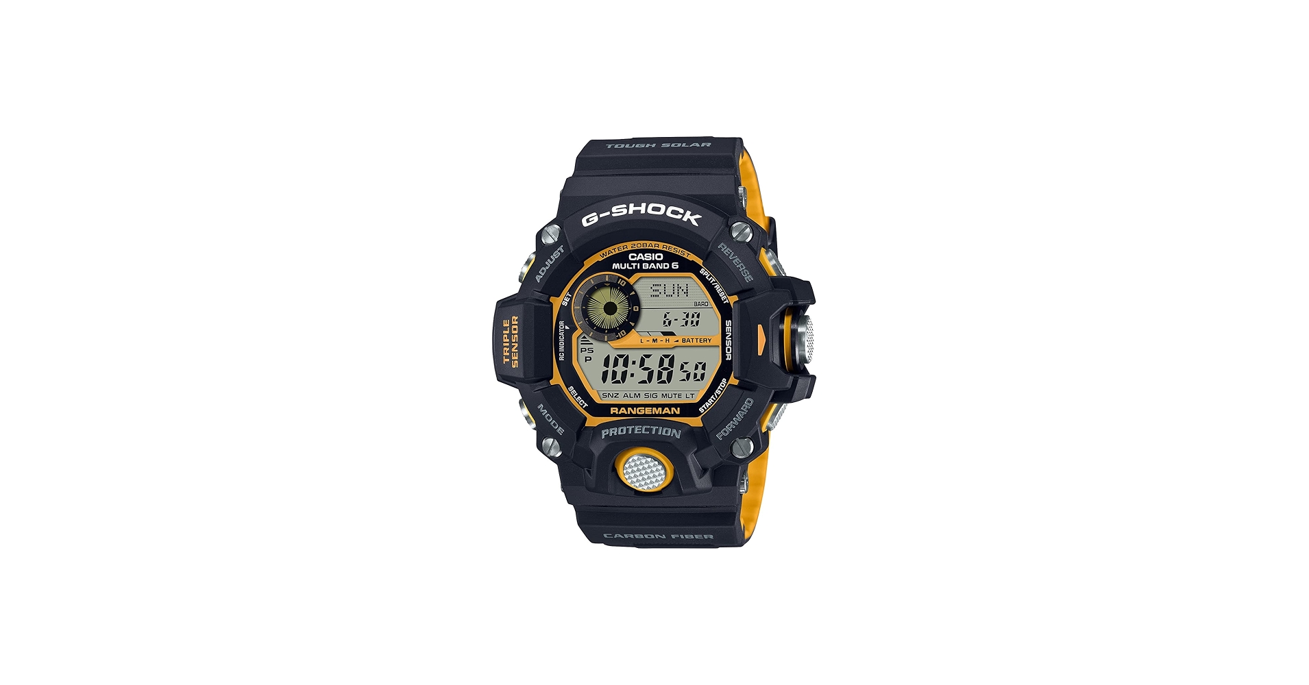 Amazon.com: G-Shock Men's RANGEMAN GW-9400YJ-1JF Radio Solar